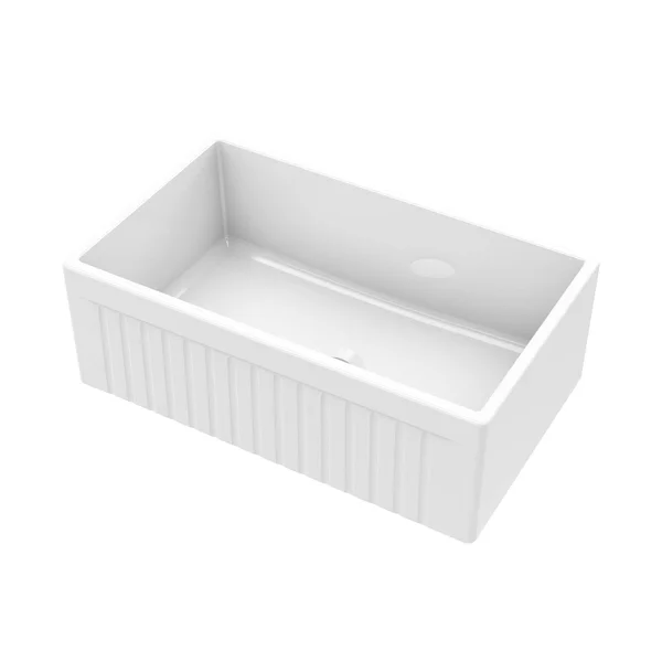 Soleil SSFC30FLT 30x22 x 18x22 Farmhouse Kitchen Sink