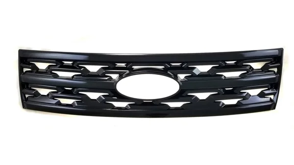 Trim Illusions Overlay Grille in Gloss Black - 1-Piece - ABS6489BLK