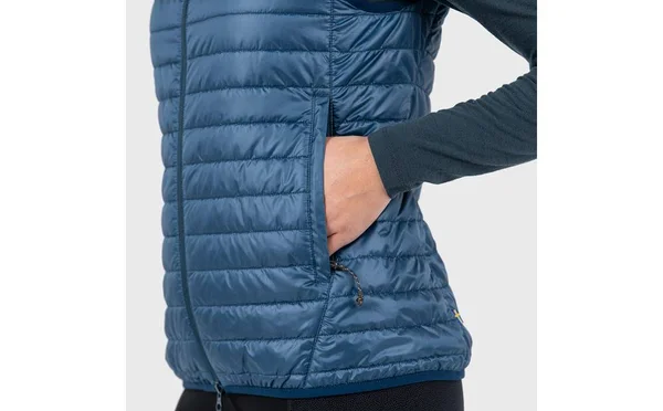 Fjallraven Women's Abisko Padded Vest Storm Xxs