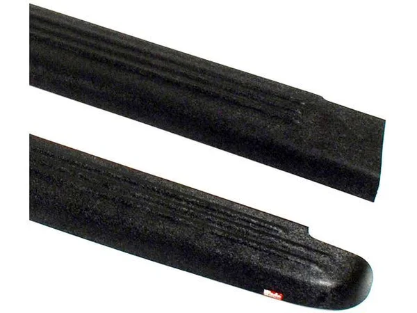 Westin Wade 72-00801 Truck Bed Rail Caps Black Ribbed Finish without Stake Holes for 1998-2004 Nissan Frontier King Cab (Set of