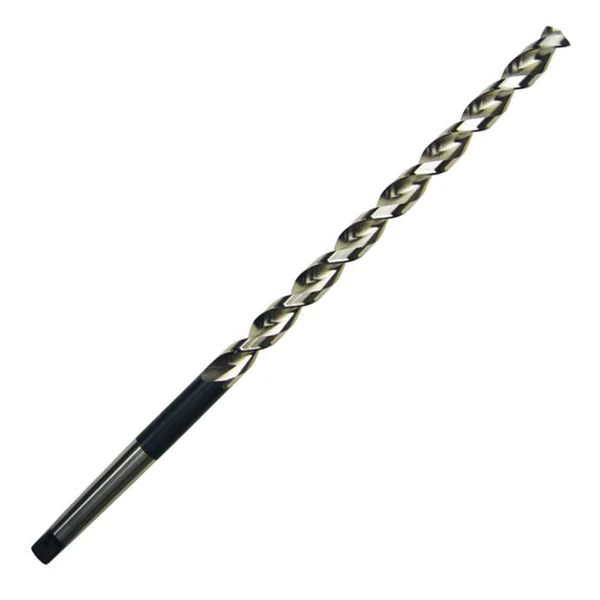 GUHRING 14.2mm, 2MT 130° Point High Speed Steel Taper Shank Drill Bit - Oxide Finish, 220mm Flute Length, 340mm OAL, Parabolic F