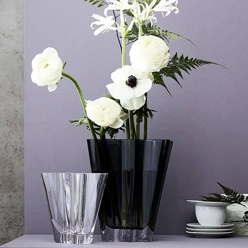 Flux Vase, Grey by Rosenthal - Large