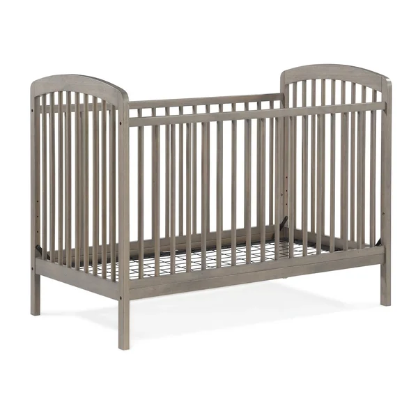 Baby Relax DL8101B3 Mydland 3-in-1 Convertible Crib Coastal Gray