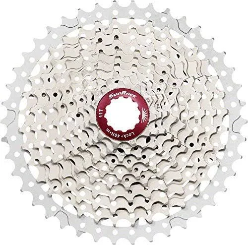 Sunrace MX3 Mountain Bike Bicycle Shimano 10 Speed Cassette 11-40t Silver