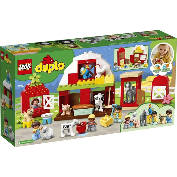 Lego Duplo Town Barn, Tractor & Farm Animal Care 10952