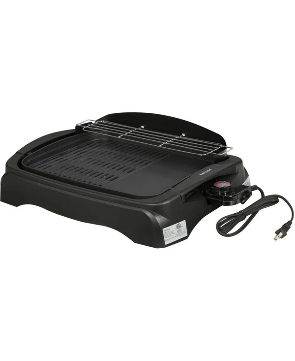 Tayama Non-Stick Electric Grill Ribbed and Solid Surface TG-863XL