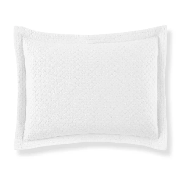 Peacock Alley Juliet Euro Sham, Linen