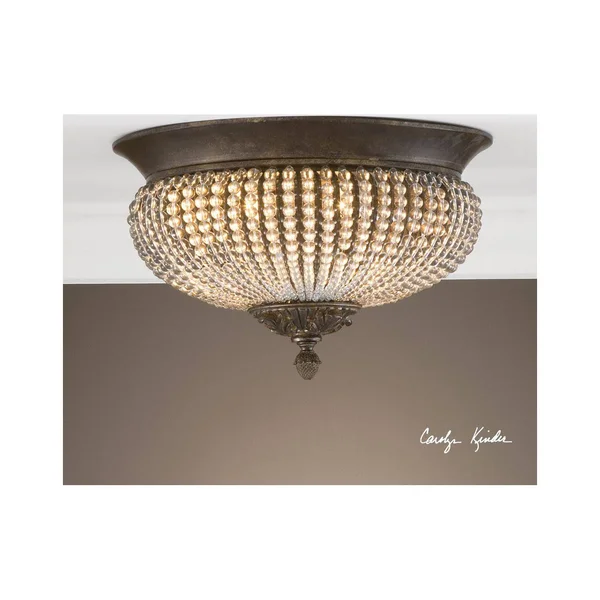 Uttermost 22222 Cristal De Lisbon Flush Mount