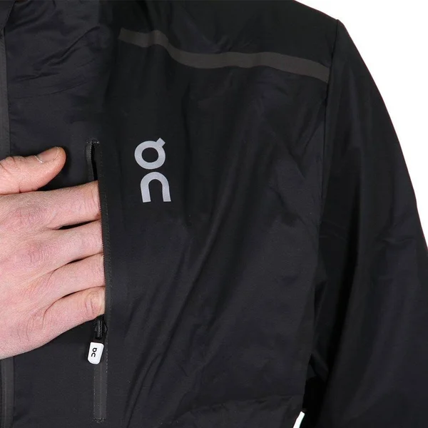 on Men's Weather Jacket 2 - Pecan - White - Small