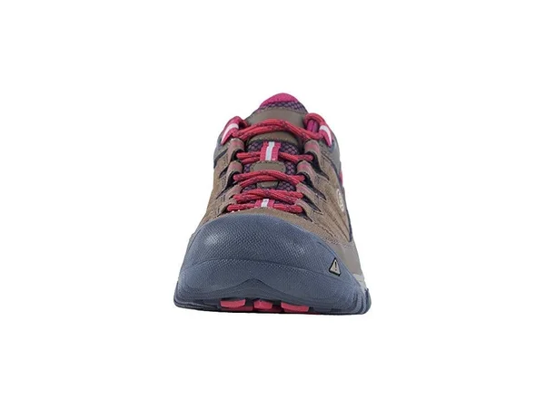 Keen Women's Targhee EXP Waterproof Shoe - 6.5 - Canteen, Grape Wine