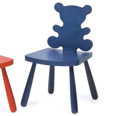 Children's Furniture Co Animal Bear Kids Novelty Chair - Color: Yellow, Size: 25x22 H x 15x22 W x 15x22 D