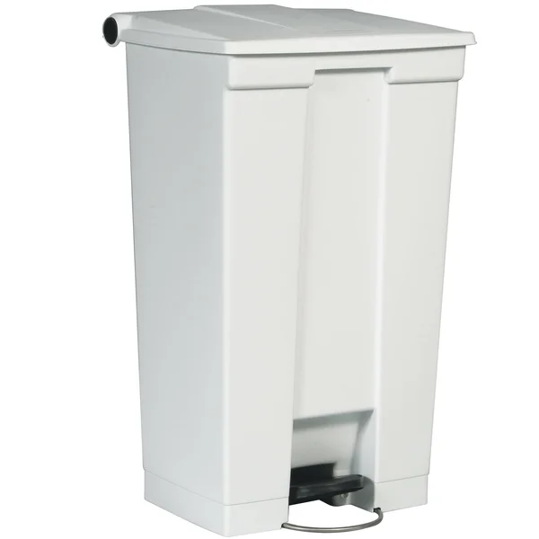 Rubbermaid FG614600WHT 23 Gal Step-On Trash Can