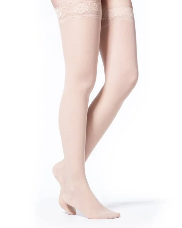 Sigvaris Eversheer Closed Toe Thigh High, 15-20 mmHg, Long, Medium