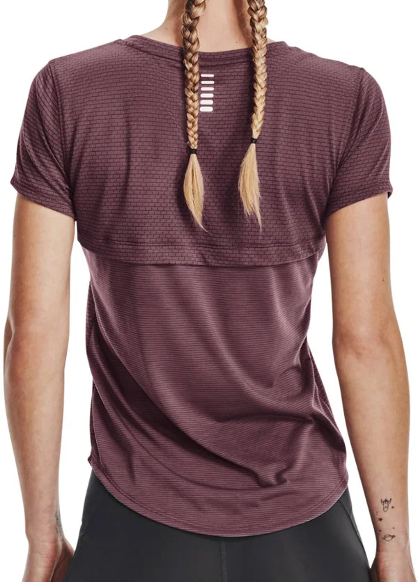 Under Armour Women's Streaker Run Short Sleeve - Purple - Xs