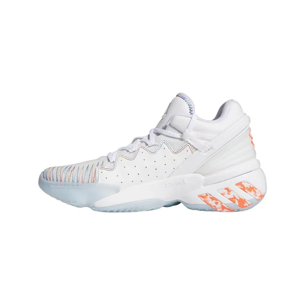 Adidas D.O.N. Issue #2 - Mens Basketball Shoes - White/Cream White/Scarlet - Size 8.5