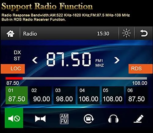 Universal in Dash Single 1din CD/DVD Multimedia Headunit 7-Inch Flip Out Touch Screen, Bluetooth Receiver, Built-In Mic, Hands-F