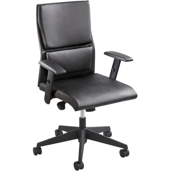 Safco Tuvi Mid-Back Executive Chair (Black)