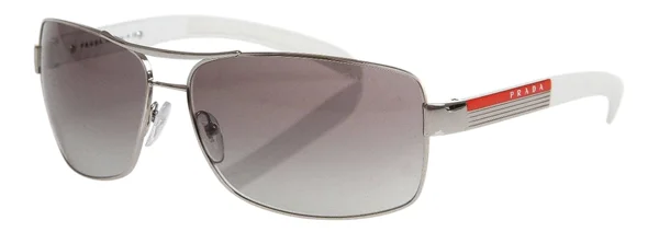 Prada Linea Rossa PS 54IS Sunglasses - Silver