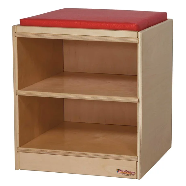 Wood Designs Mobile Kids Stool with Storage Compartment