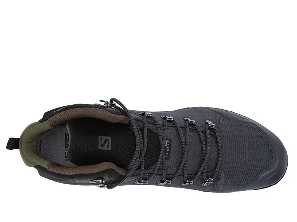 Salomon Men's Outback 500 GTX Boots Ebony, Black, Grape Leaf 9