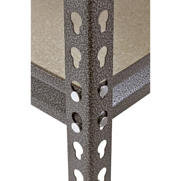 Muscle Rack 5-Shelf Steel Shelving Silver-Vein 12x22 D x 30x22 W x 60x22 H