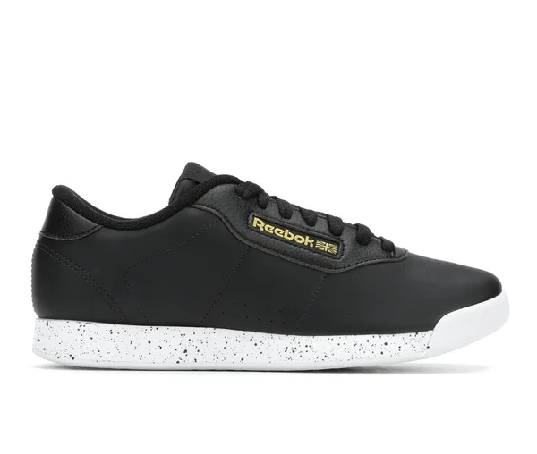 Women's Reebok Princess Sneaker - Black - Size 6.5