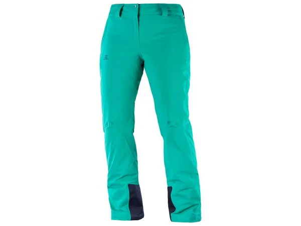 Salomon Icemania Pant - Women's Waterfall Extra Small/Regular LC1005800-XS/R