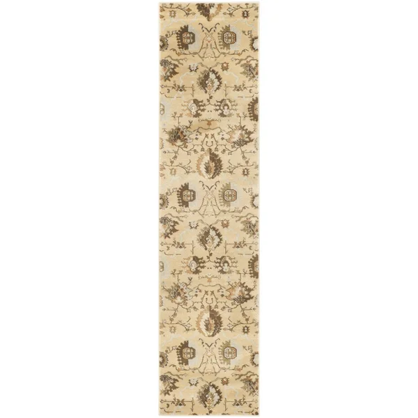 Safavieh Florenteen FLR129-1225 2& x 8& Ivory - Brown Rug