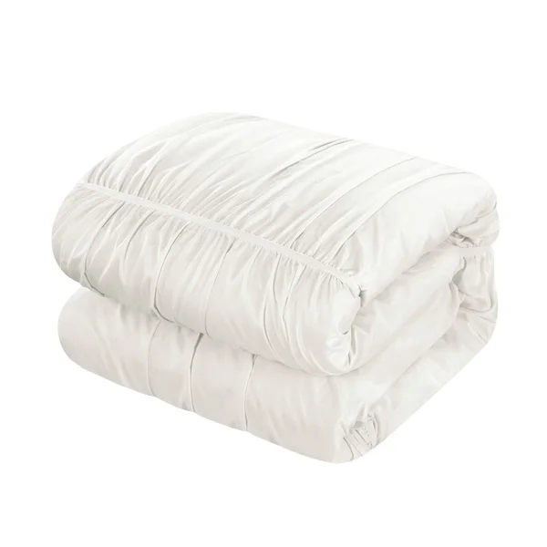 Chic Home Kaiah 3 Piece King Comforter Set - Grey