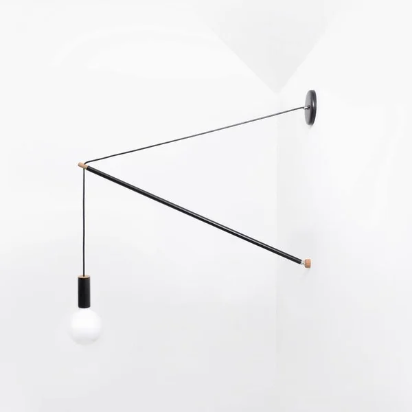 Pennant Wall Light by Andrew Neyer - Black, PL-3-BLK