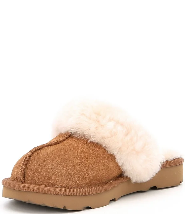 Ugg Girls Kids Cozy II Slipper Pink Azalea 12