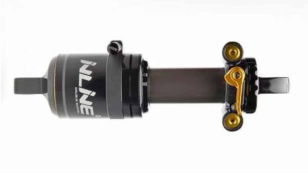 Cane Creek Double Barrel Inline Rear Shock - 184 x 44M, 15mm Open End