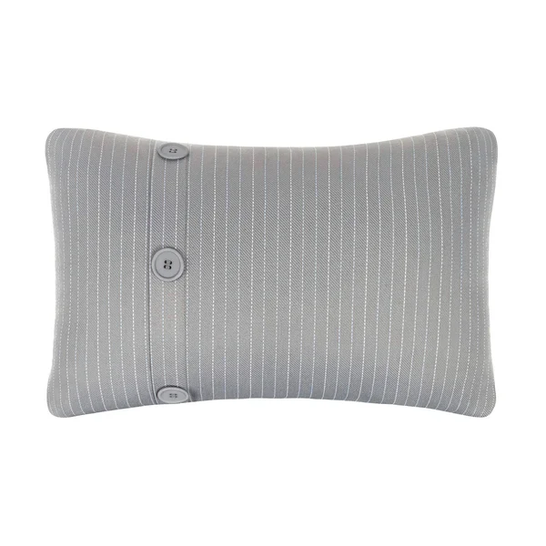 Croscill Grey Siena Boudoir Pillow