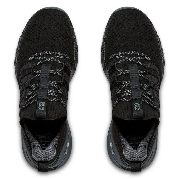 Under Armour Men's Project Rock 3 Training Shoes - Black, 10.5