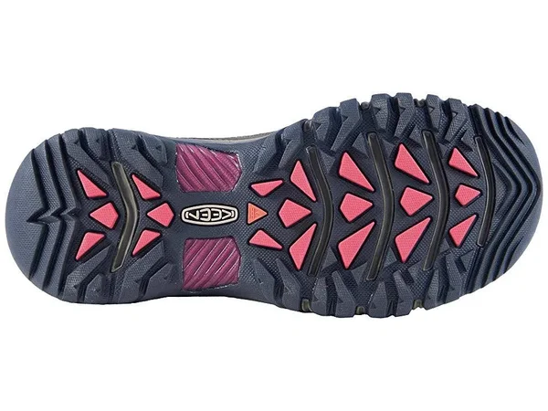 Keen Women's Targhee EXP Waterproof Shoe - 6.5 - Canteen, Grape Wine