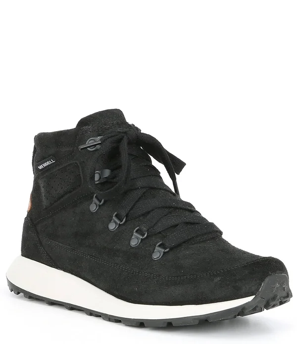 Merrell Men's Ashford Classic Chukka Leather - Size: 9, Black