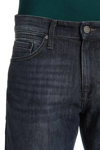 Mavi Zach Straight Jeans - 30-34x22 Inseam, Size 31x30 - Deep Shaded Manhattan at Nordstrom Rack