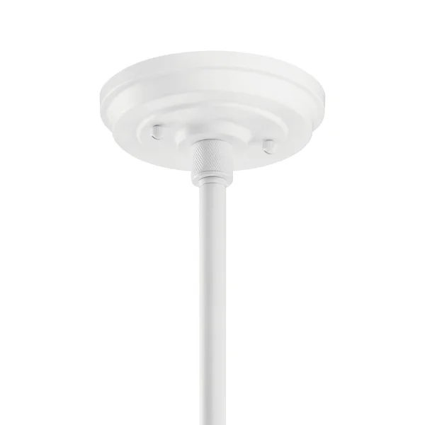 Kichler Allenbury Pendant/Semi Flush White 1 Light 49982WH