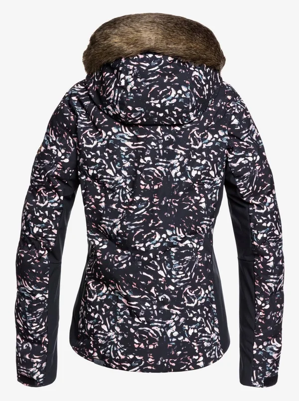 Roxy Women's Snowstorm Snow Jacket - Medium, Bright White