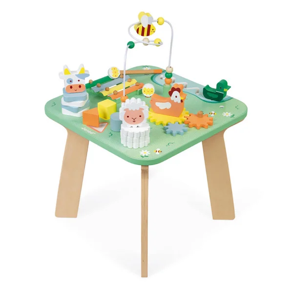 Janod Pretty Meadow Activity Table (Wood)