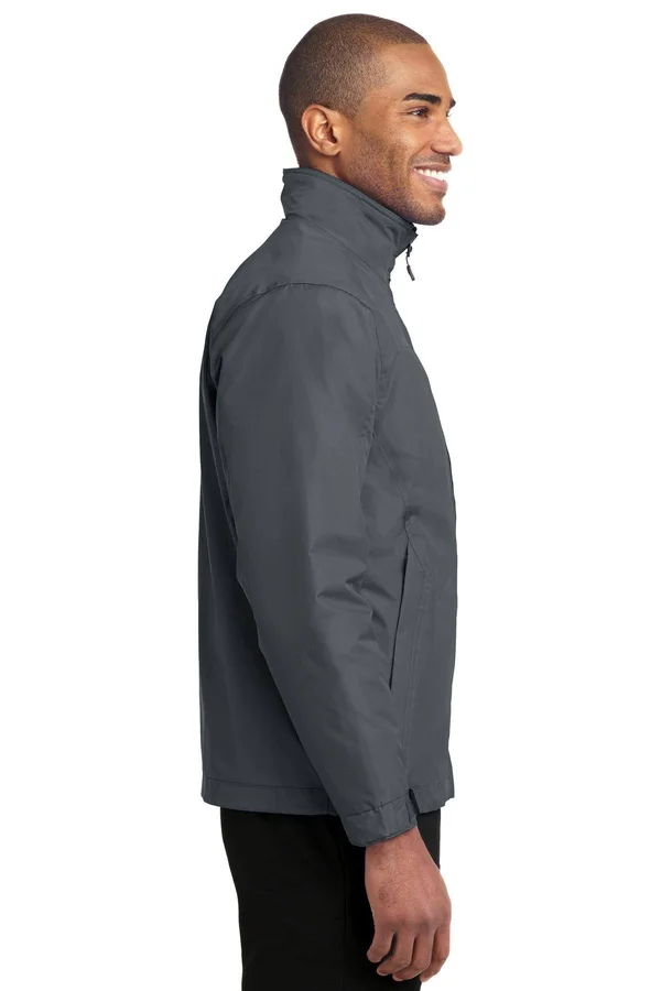 Port Authority J354 Challenger II Jacket - Steel Grey/True Black - Xs