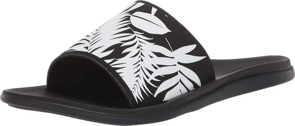 Olukai Punua Olu Women's Slide Sandals Black - Lau - 10