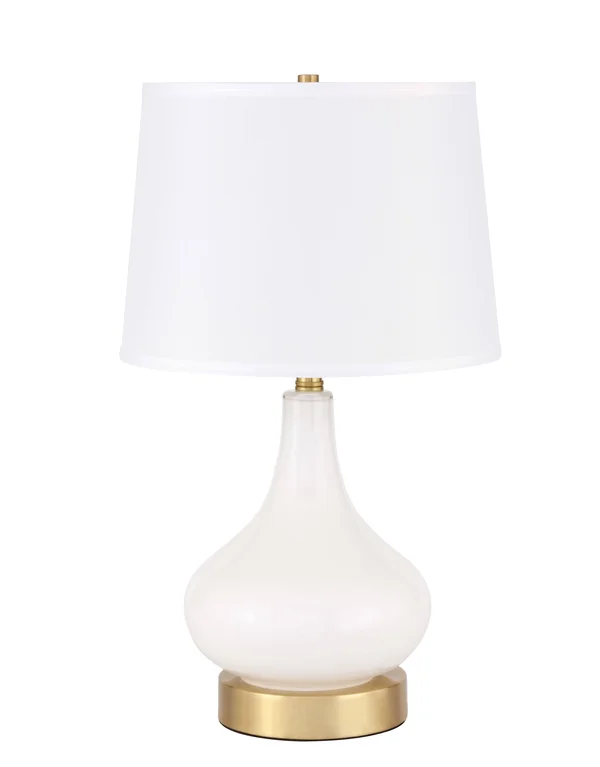 Elegant TL3035BR Alix 1 Light Brass Table Lamp