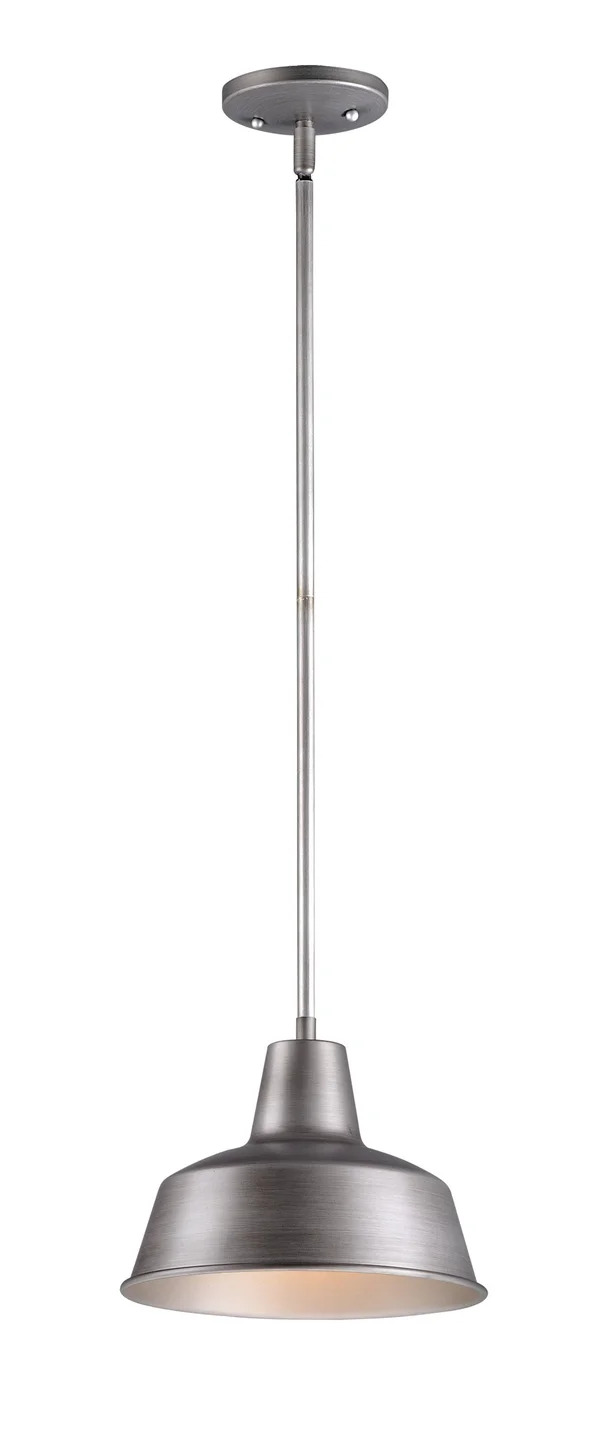 Maxim Pier M Outdoor Pendant Weathered Zinc 1 Light 35017WZ