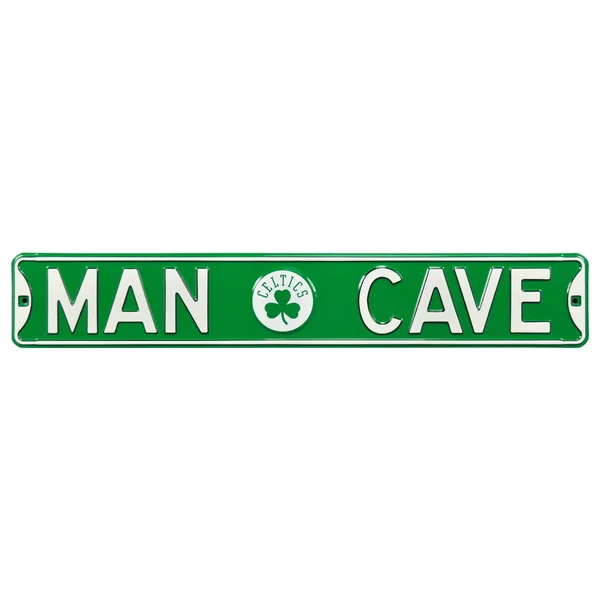 Boston Celtics 6x22 x 36x22 Man Cave Steel Street Sign - Green