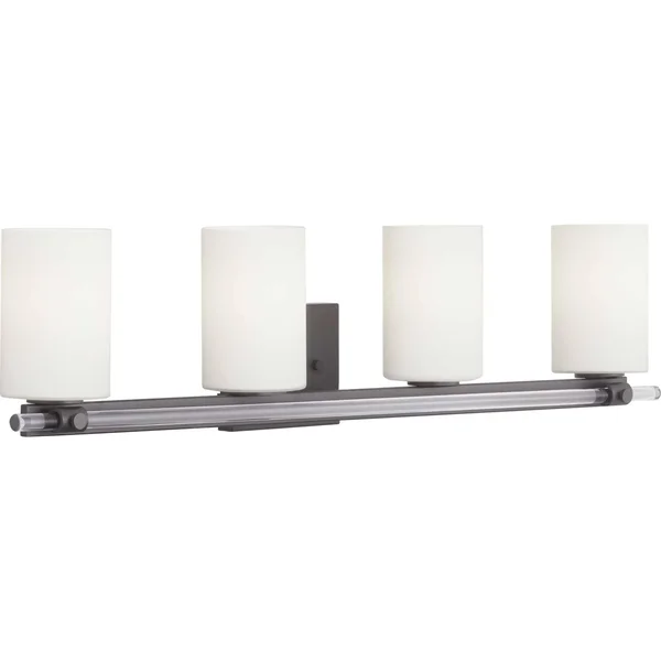 Progress Lighting Lisbon Bath & Vanity Black 4 Light