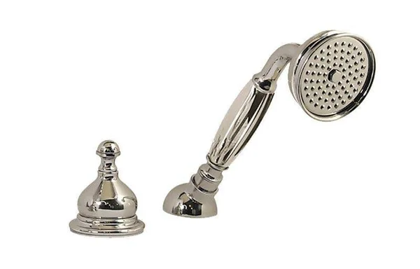 Graff Canterbury G-3855-PC-T Canterbury Deck-Mounted Handshower & Diverter - Trim Only Polished Chrome
