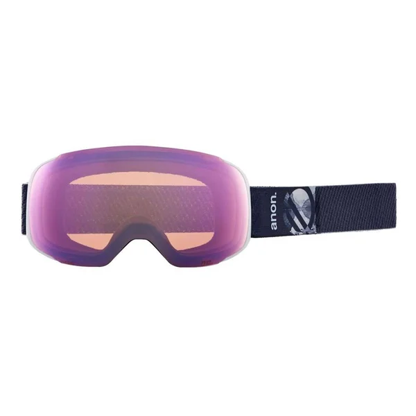 Anon M2 Oakledge ( Bonus Lens) Goggle White, Snowboard Goggles