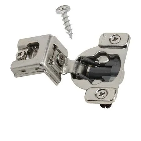 100 Pack DTC 1-1/4 inch Overlay Soft Close 105 Degree 2 CamPress in Face Frame Cabinet Hinge