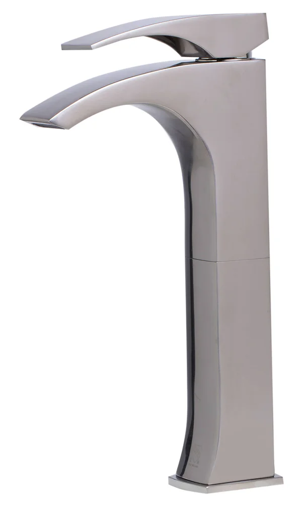 Alfi Brand AB1587-BN Tall Brushed Nickel Single Lever Bathroom Faucet